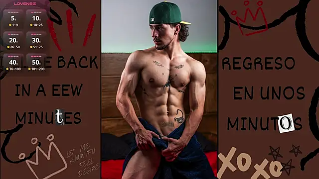 Valentino Xander online show from May 7, 2:28 am