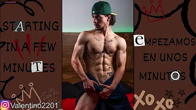 Snapshot of Valentino_Xander chatting on July 23, 1:52 am Valentino Xander online show from July 23, 1:52 am