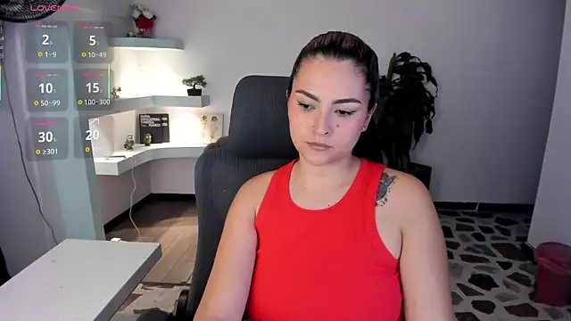 Snapshot of TifanyWhite_ chatting on July 5, 5:14 am TifanyWhite online show from July 5, 5:14 am