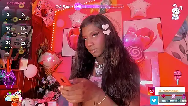 Dulcee kandy online show from January 22, 9:32 pm