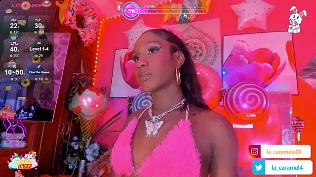 Dulcee kandy online show from February 21, 10:37 pm