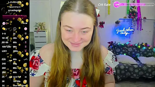 Demure Smile online show from December 11, 4:18 am