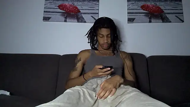 Skinnyblackman online show from January 17, 1:10 am