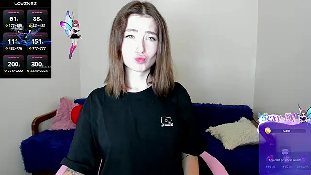 Snapshot of Luxuryalma chatting on January 9, 6:17 am Luxuryalma online show from January 9, 6:17 am