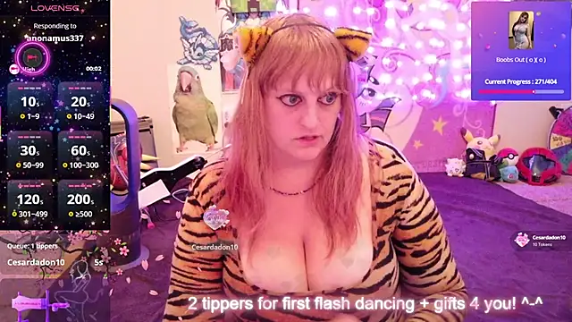 Snapshot of BabyZelda chatting on May 30, 3:47 am BabyZelda online show from May 30, 3:47 am