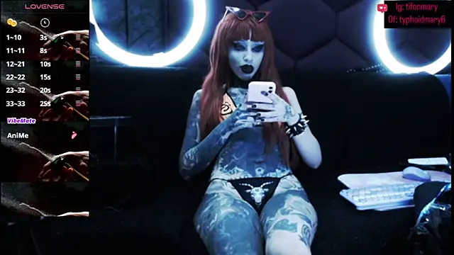 TyphoidMary online show from September 17, 8:43 pm