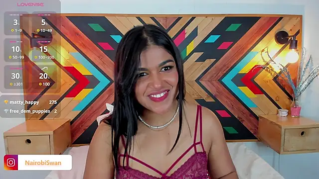 Snapshot of NaiirobiSwan chatting on February 1, 2:26 am NaiirobiSwan online show from February 1, 2:26 am