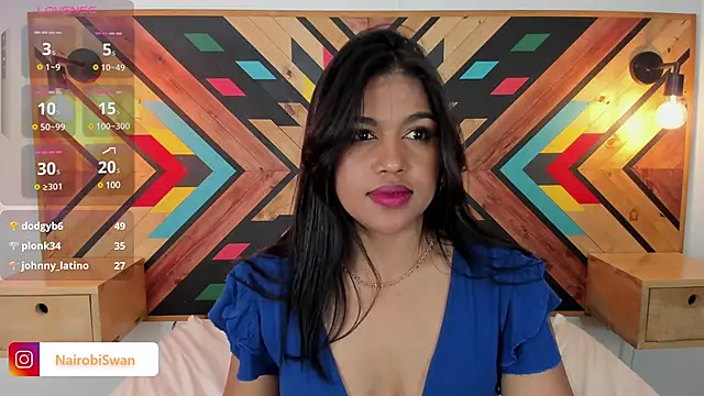 Snapshot of NaiirobiSwan chatting on February 14, 2:07 am NaiirobiSwan online show from February 14, 2:07 am