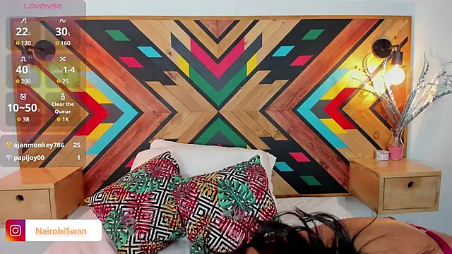 Snapshot of NaiirobiSwan chatting on February 21, 10:48 pm NaiirobiSwan online show from February 21, 10:48 pm