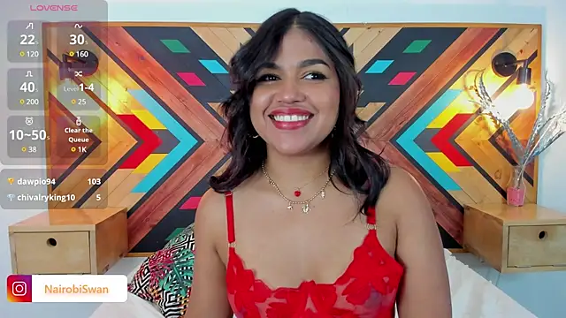 Snapshot of NaiirobiSwan chatting on March 19, 10:42 pm NaiirobiSwan online show from March 19, 10:42 pm