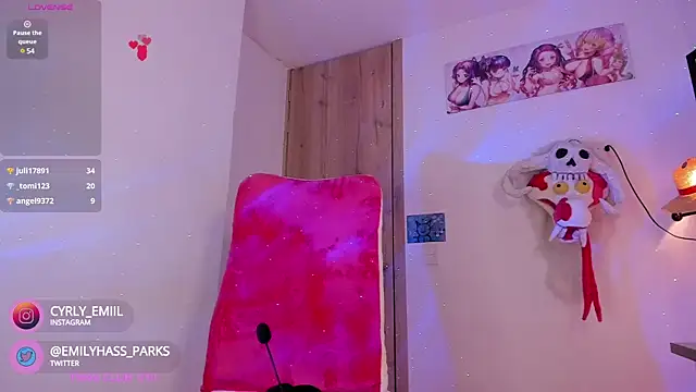 Angels Emily online show from January 4, 5:27 am