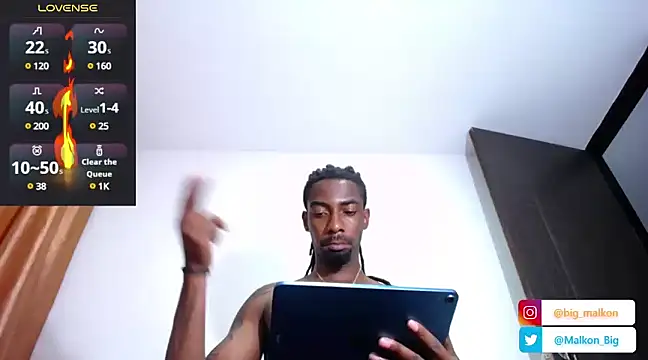 Malkon Big online show from December 2, 1:47 am