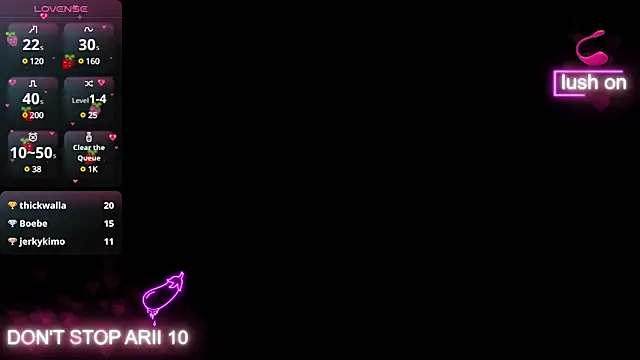 Arii vega  online show from February 7, 4:27 am