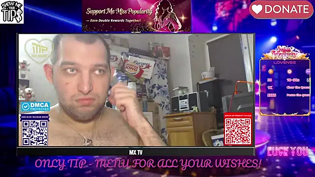 BISEXGOOD777 online show from March 6, 3:30 pm