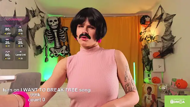 ginavontease online show from October 31, 3:35 pm