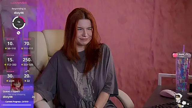 Snapshot of RedShinee chatting on January 27, 5:04 pm RedShinee online show from January 27, 5:04 pm