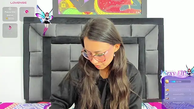 tatiana valencia online show from January 10, 2:23 pm