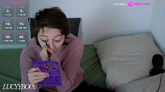 Snapshot of lovelylucyy chatting on February 14, 4:48 pm lovelylucyy online show from February 14, 4:48 pm