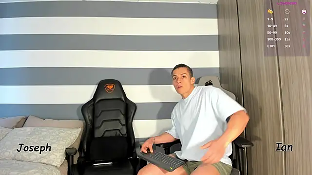 Snapshot of ianandjosephx chatting on October 12, 2:38 pm ianandjosephx online show from October 12, 2:38 pm