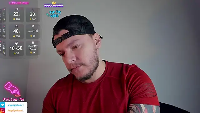Snapshot of Angelgraham_1 chatting on June 19, 3:38 pm Angelgraham 1 online show from June 19, 3:38 pm