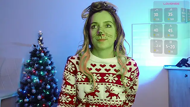 Snapshot of Eva_Hailey_ chatting on December 25, 7:57 am Eva Hailey online show from December 25, 7:57 am