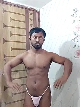 Snapshot of HunkyAriyan chatting on March 23, 7:53 am HunkyAriyan online show from March 23, 7:53 am