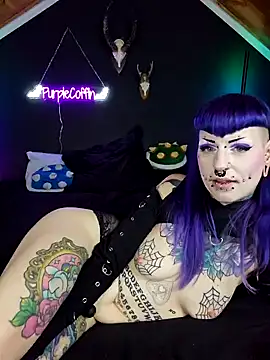 Purple Coffin666 online show from March 1, 9:04 pm