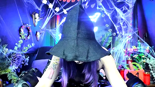 Purple Coffin666 online show from October 1, 6:14 pm