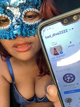 Snapshot of bad_diva chatting on December 10, 9:12 am bad diva online show from December 10, 9:12 am