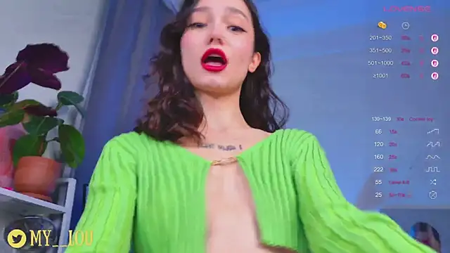 Snapshot of MyLou_ chatting on November 3, 3:02 pm MyLou online show from November 3, 3:02 pm