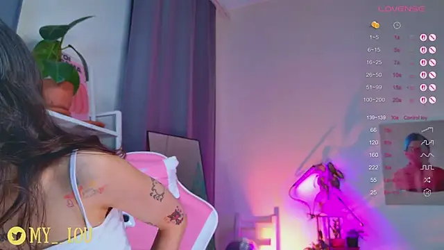 Snapshot of MyLou_ chatting on November 14, 3:11 pm MyLou online show from November 14, 3:11 pm