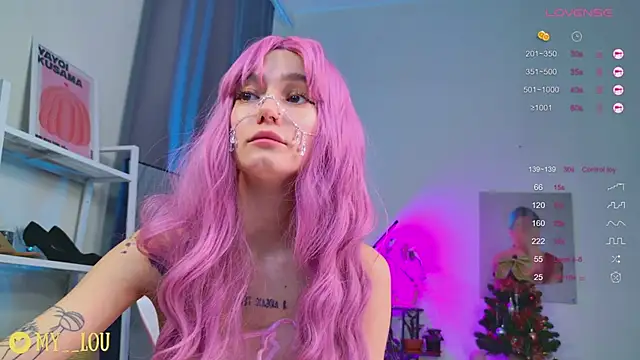 Snapshot of MyLou_ chatting on January 16, 3:49 pm MyLou online show from January 16, 3:49 pm