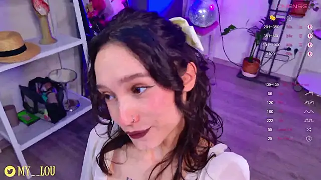 Snapshot of MyLou_ chatting on February 2, 3:22 pm MyLou online show from February 2, 3:22 pm