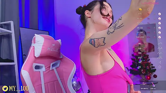 Snapshot of MyLou_ chatting on February 10, 3:05 pm MyLou online show from February 10, 3:05 pm