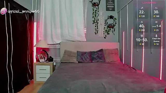 Snapshot of Jennyke66 chatting on March 6, 6:05 pm Jennyke66 online show from March 6, 6:05 pm