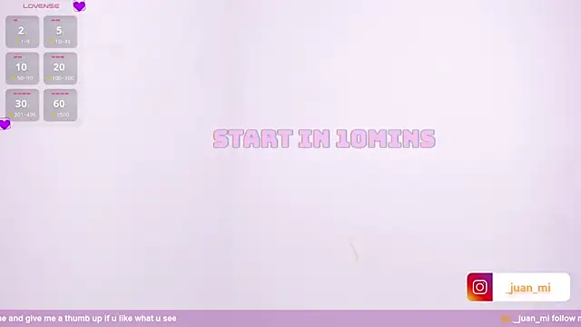 juanmiss online show from October 10, 10:03 am