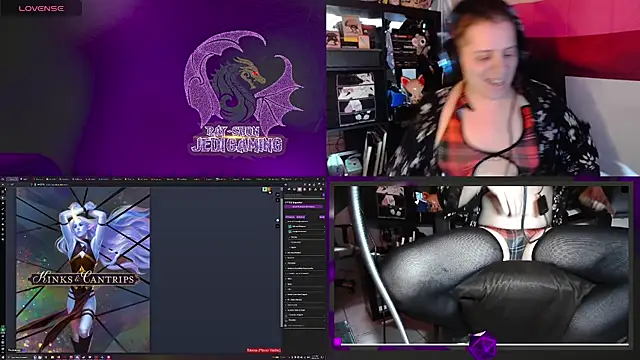 Snapshot of Rae-Suon chatting on January 22, 6:20 pm Rae-Suon online show from January 22, 6:20 pm