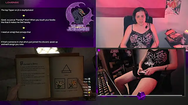 Snapshot of Rae-Suon chatting on February 21, 7:23 am Rae-Suon online show from February 21, 7:23 am