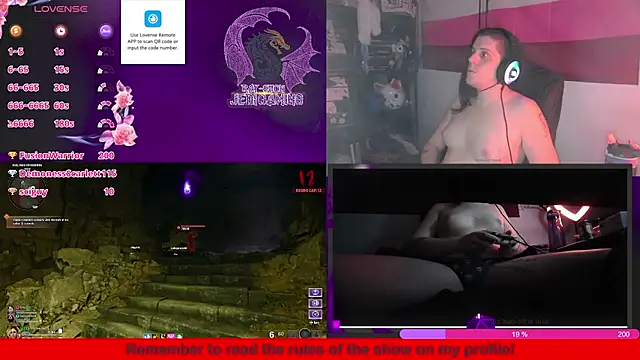 Snapshot of Rae-Suon chatting on March 20, 4:40 am Rae-Suon online show from March 20, 4:40 am