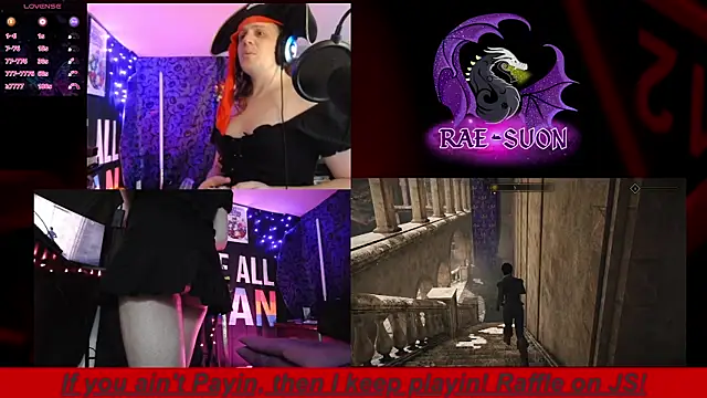 Snapshot of Rae-Suon chatting on October 9, 2:42 am Rae-Suon online show from October 9, 2:42 am