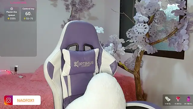 Snapshot of NaomiFox1 chatting on November 5, 4:01 am NaomiFox1 online show from November 5, 4:01 am