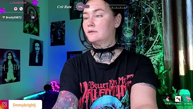 Snapshot of Emmybrightj_ chatting on July 2, 3:23 am Emmybrightj online show from July 2, 3:23 am