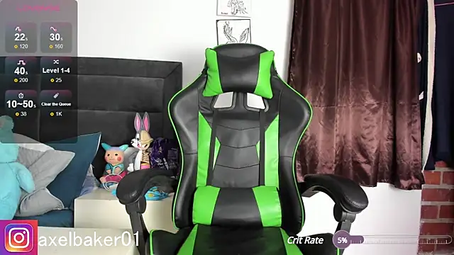 Axel baker01 online show from March 6, 12:10 am