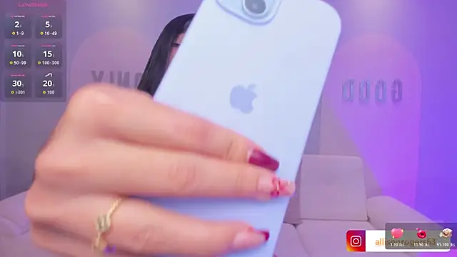 AllisonRogersX online show from December 20, 6:59 pm