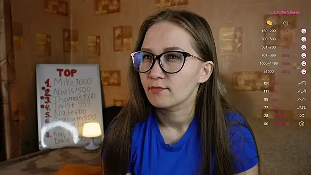 Snapshot of Miatiny chatting on March 15, 12:45 pm Miatiny online show from March 15, 12:45 pm