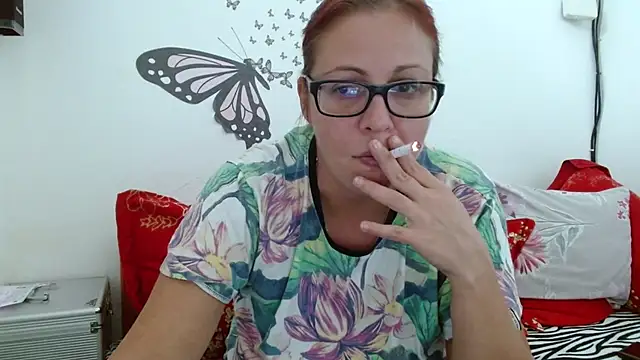 Snapshot of LadyHellene chatting on October 8, 8:45 am LadyHellene online show from October 8, 8:45 am