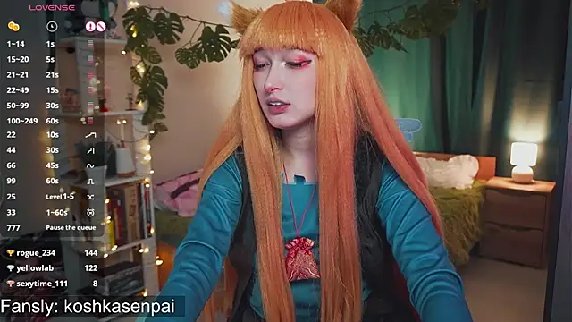 koshkasenpai online show from February 2, 7:09 am