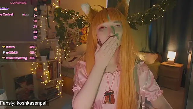 koshkasenpai online show from March 23, 2:04 am