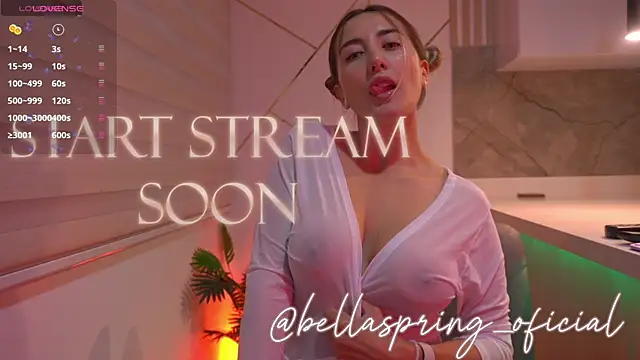 Snapshot of b3llaspringg chatting on July 31, 10:42 pm b3llaspringg online show from July 31, 10:42 pm