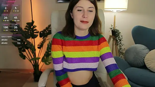 Snapshot of Hailey_Green chatting on February 7, 10:41 pm Hailey Green online show from February 7, 10:41 pm